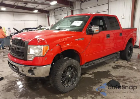 2013 Ford F-150 Xlt from USA, damaged, VIN 1FTFW1EF7DKF61818